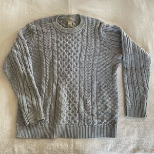 LL Bean Fisherman Knit Sweater